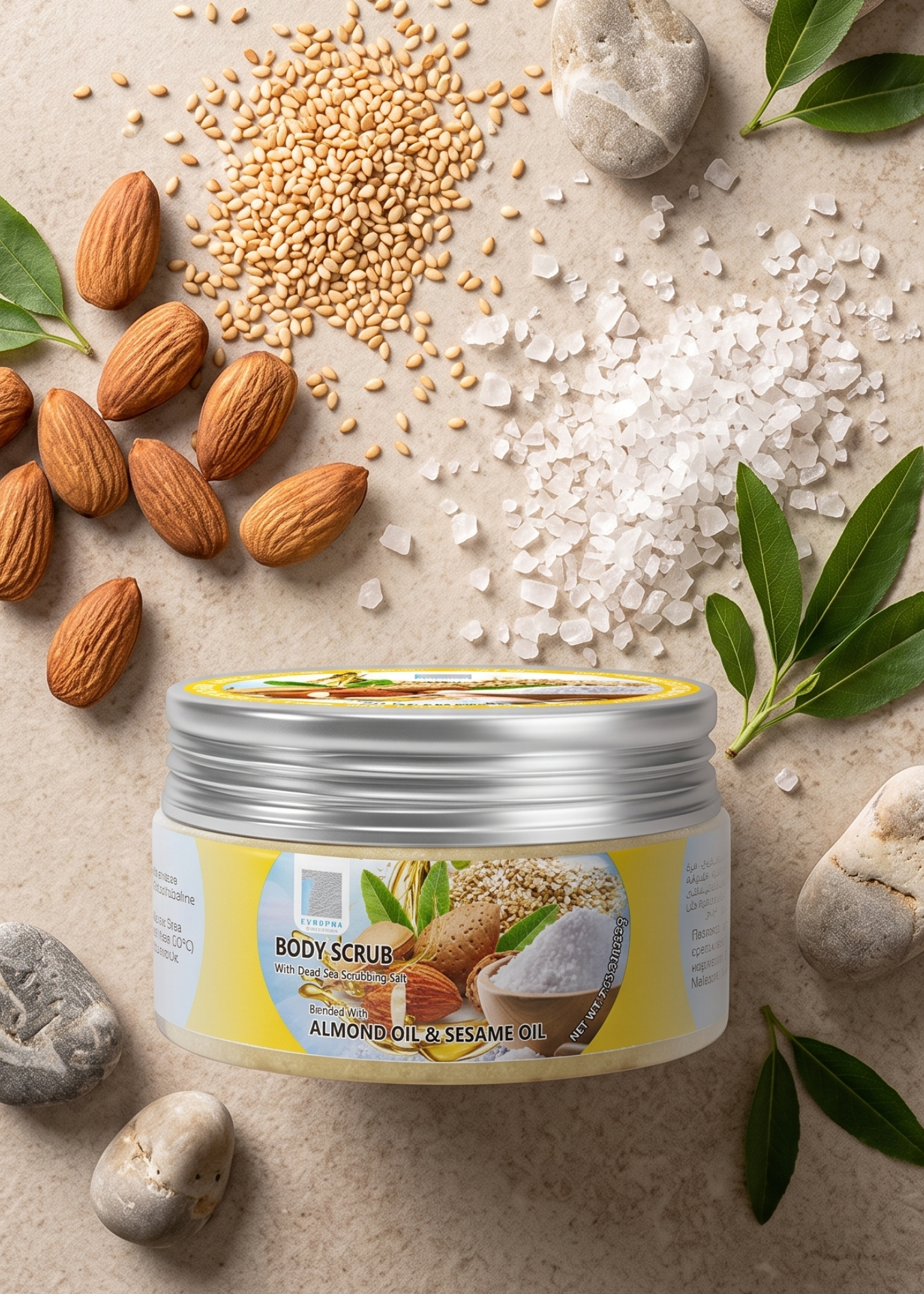 Dead Sea Salt Body Scrub