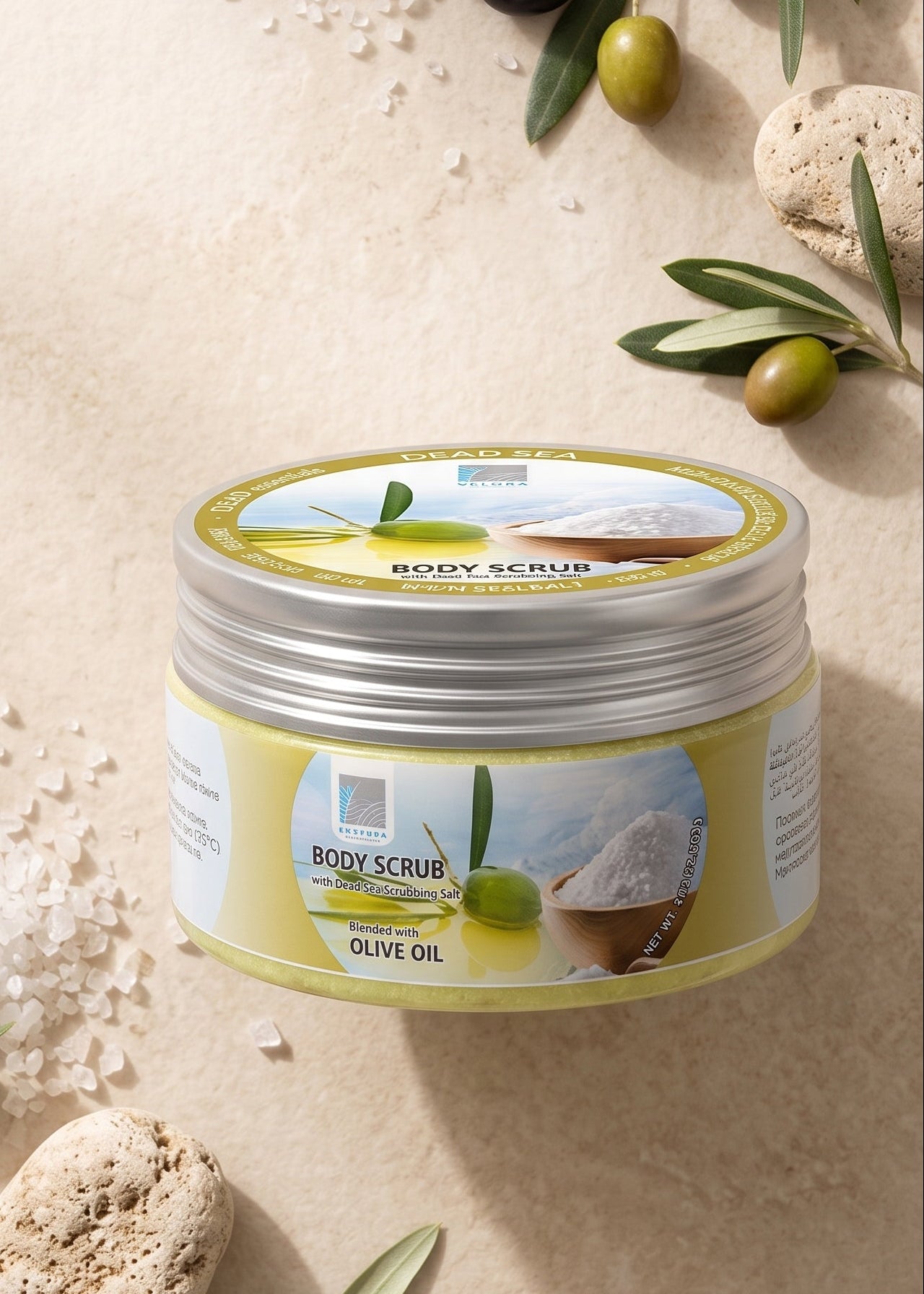 Dead Sea Salt Body Scrub